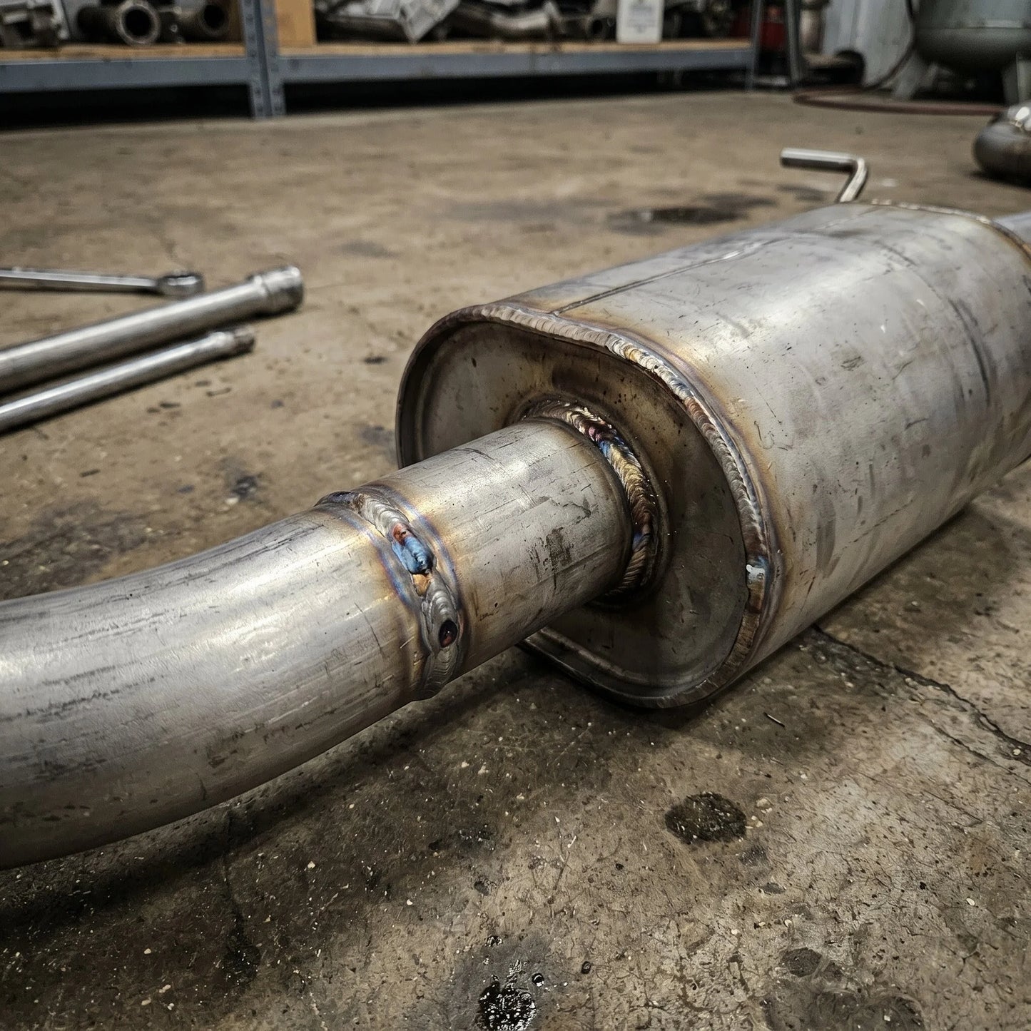 Premium Stainless Steel Full Cat-Back Dual Exhaust System