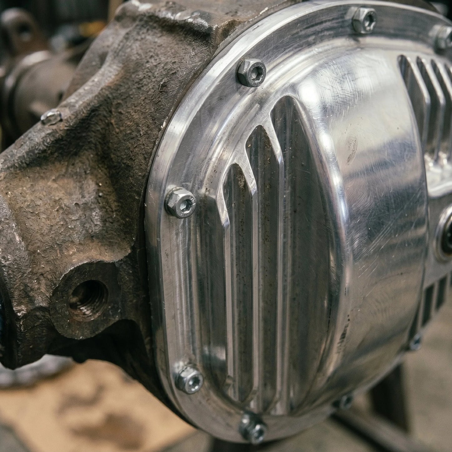 Heavy-Duty Complete Rear Differential Axle Assembly (Locking, 4.10 Ratio)
