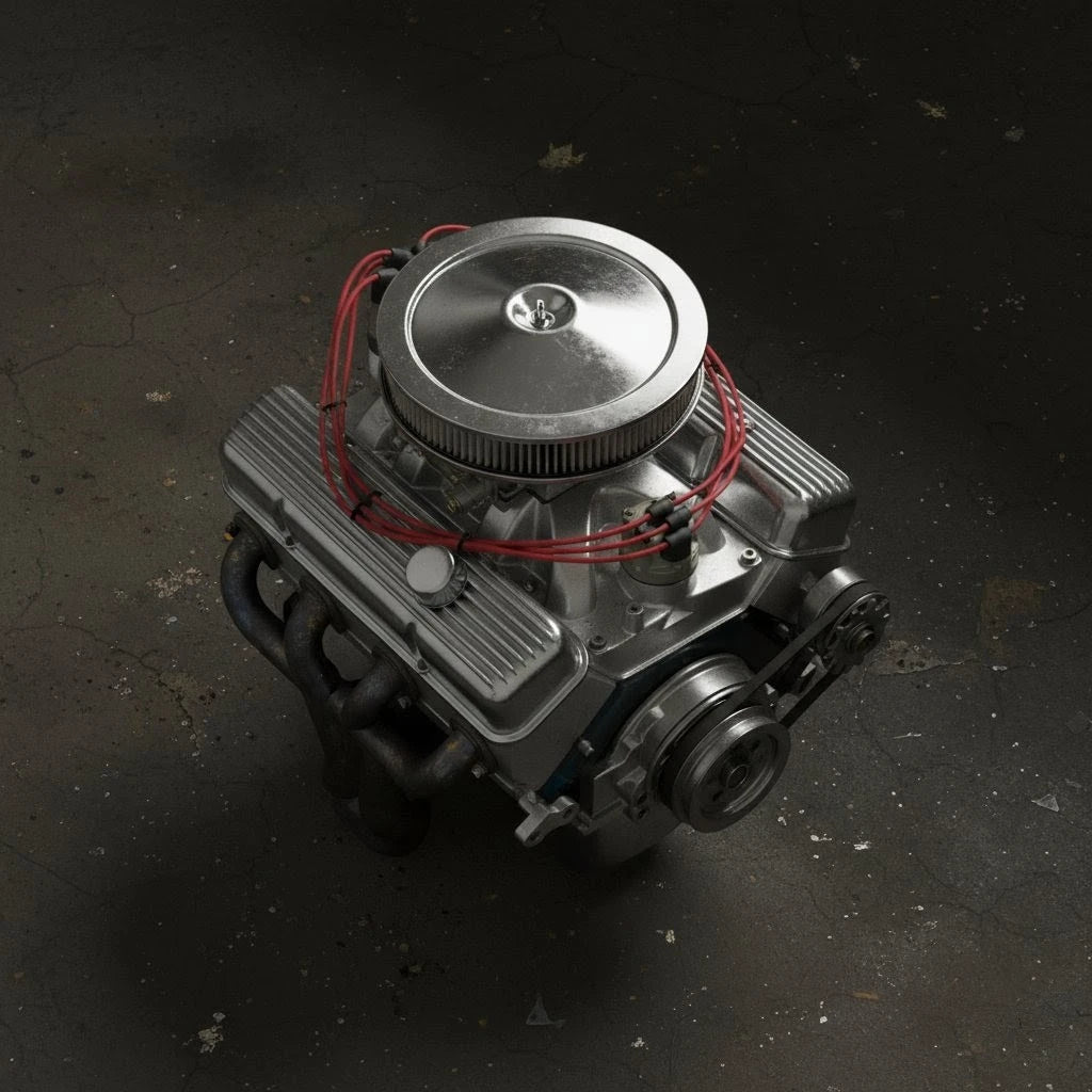 Premium 350 cu. in. Small Block V8 Crate Engine (400 HP) - Fully Assembled