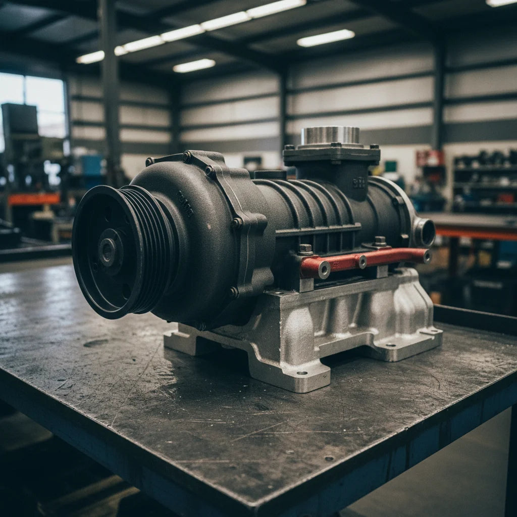 High-Performance Twin-Screw Supercharger Complete System (Direct Bolt-On)